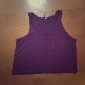 Cotton on Purple‎ XS Crop Top